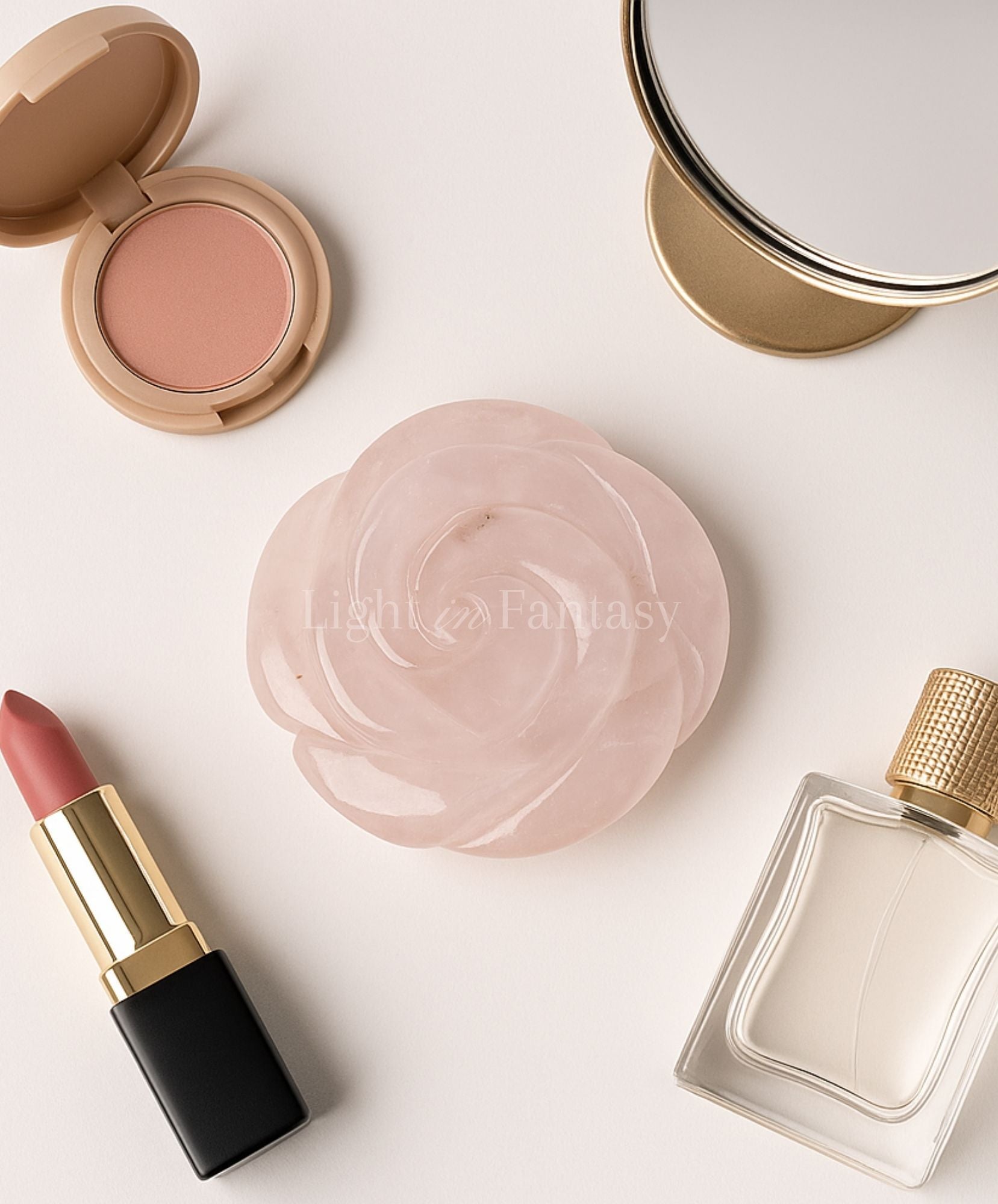 ROSE QUARTZ- Rose Curio