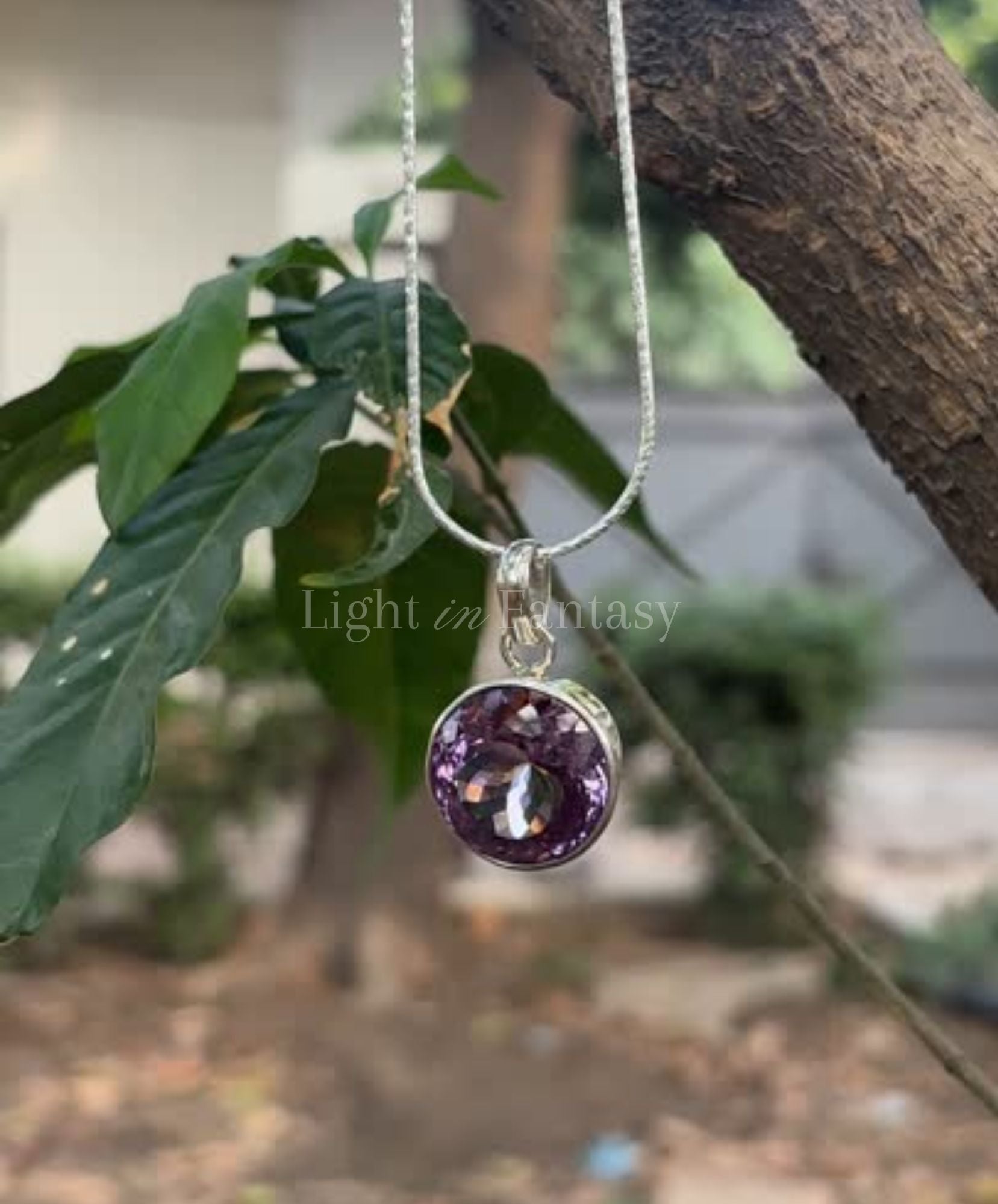 ETERNIA- Amethyst Pendant