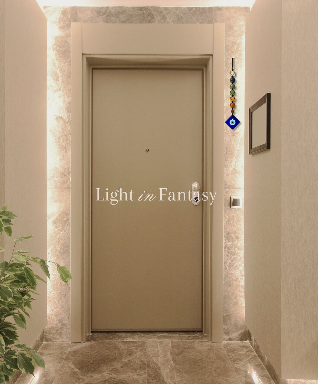 7 CHAKRA- Wall Hanging- SQUARE