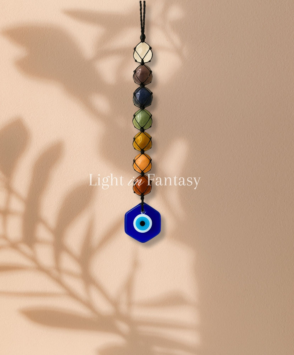 7 CHAKRA- Wall Hanging- HEXAGON