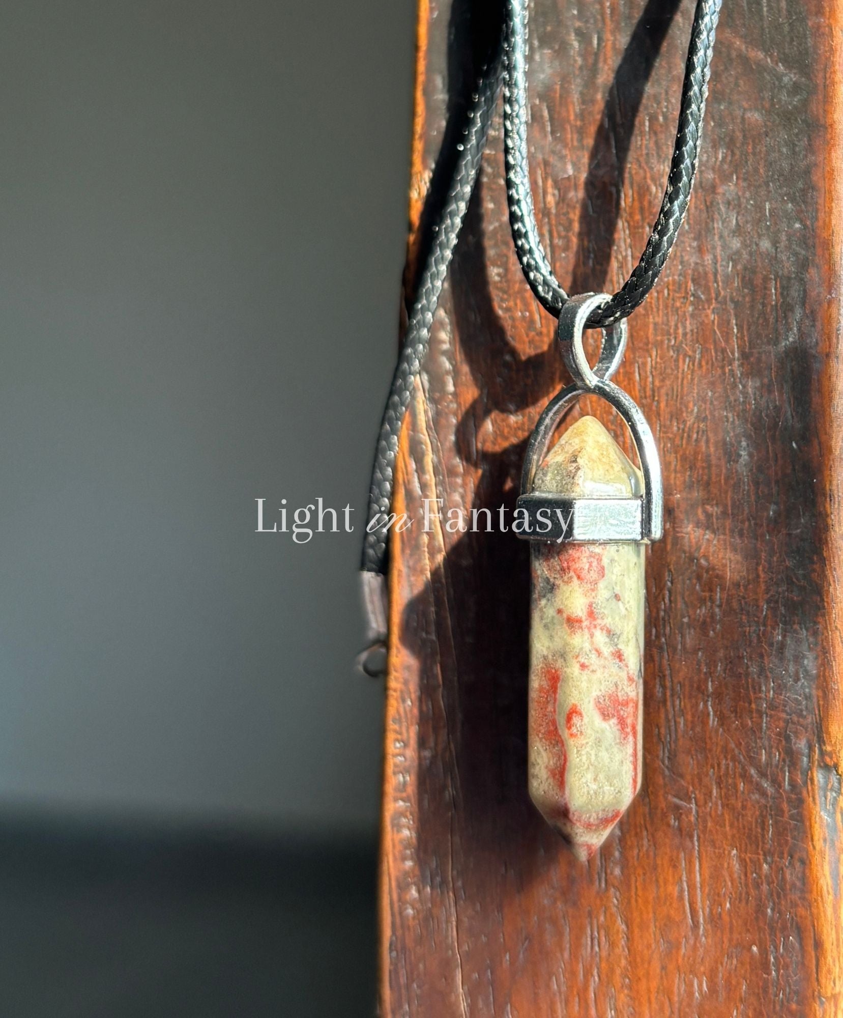 Mookaite Capsule Pendant