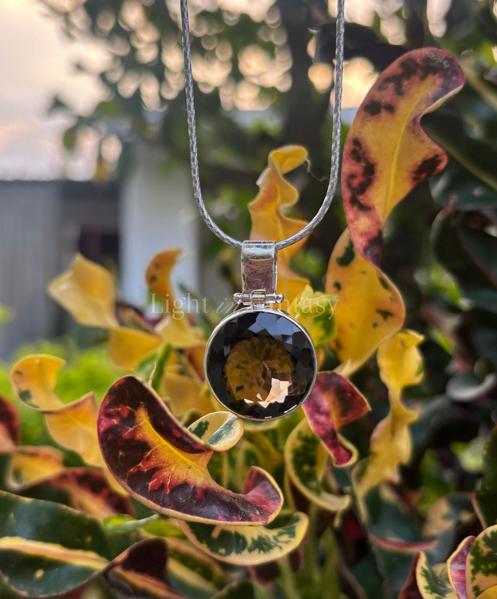 AETHER- Smoky Quartz Pendant