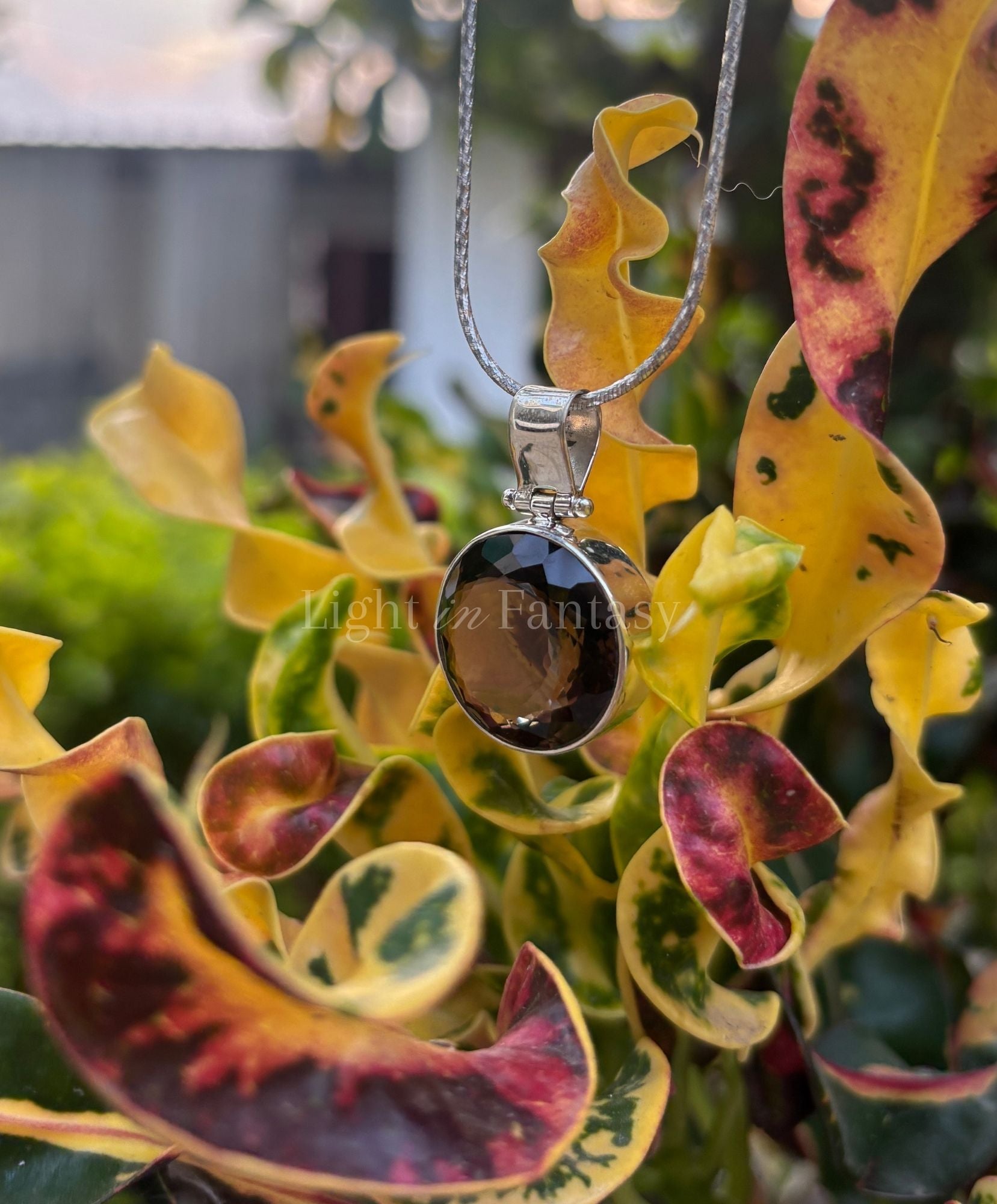 AETHER- Smoky Quartz Pendant