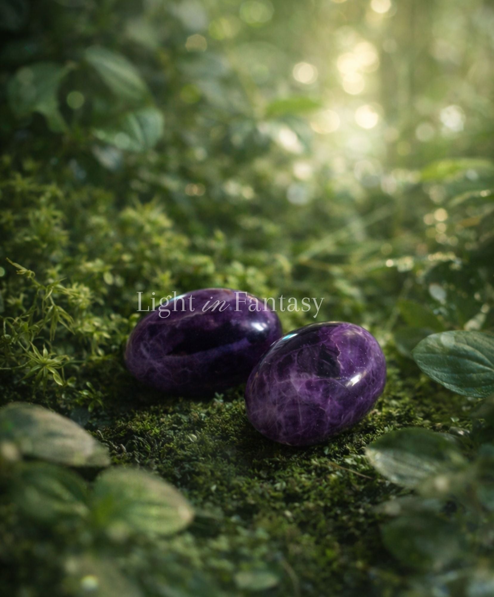 Elior’s Violet Stones ( 2Pcs)
