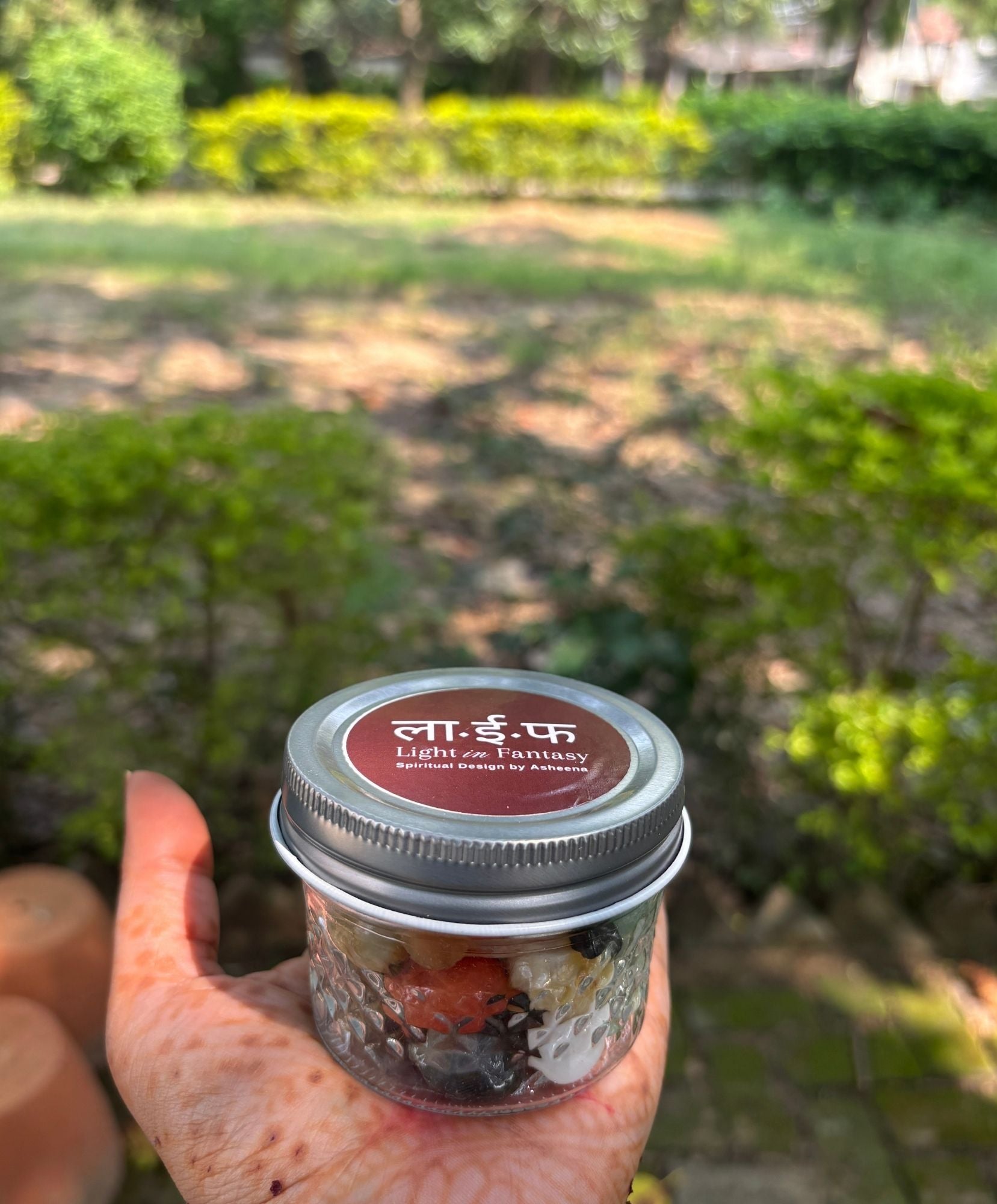 Crystal Jar for Grounding-M