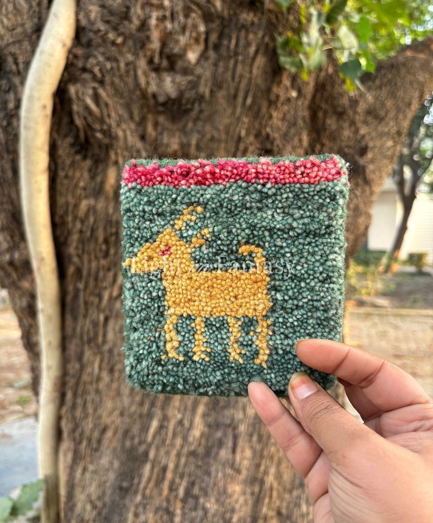 The Winter Stag- Yellow