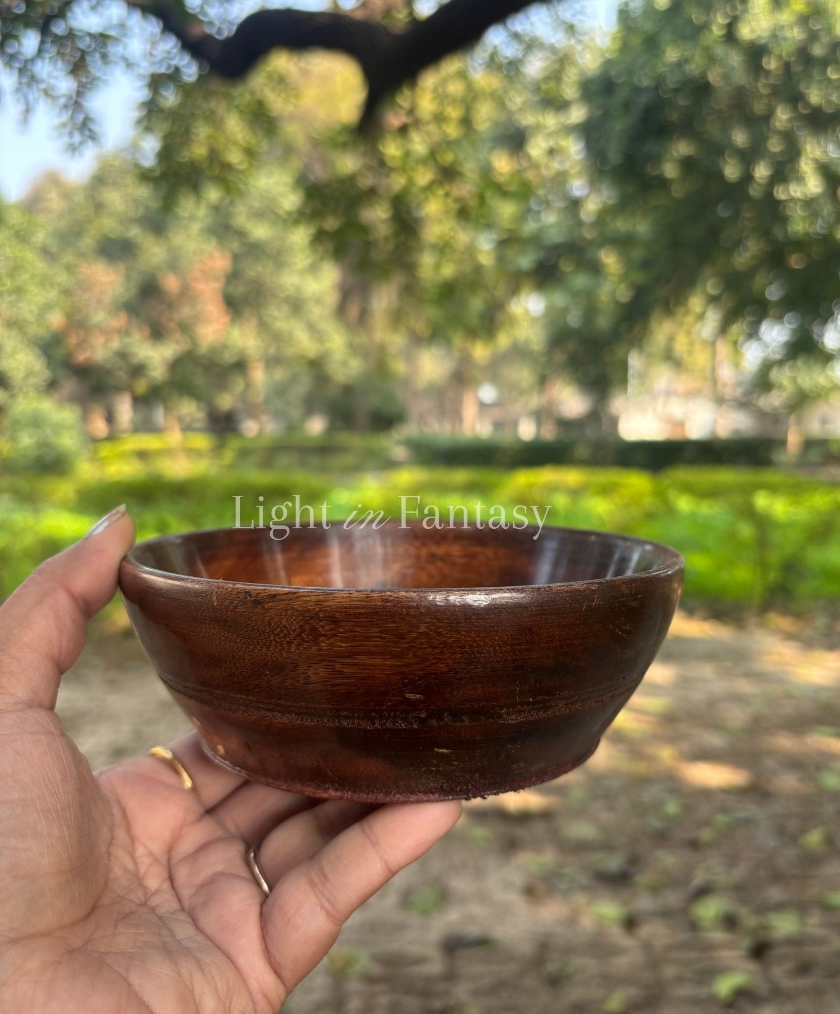 Sacred Wooden Bowl – Size L