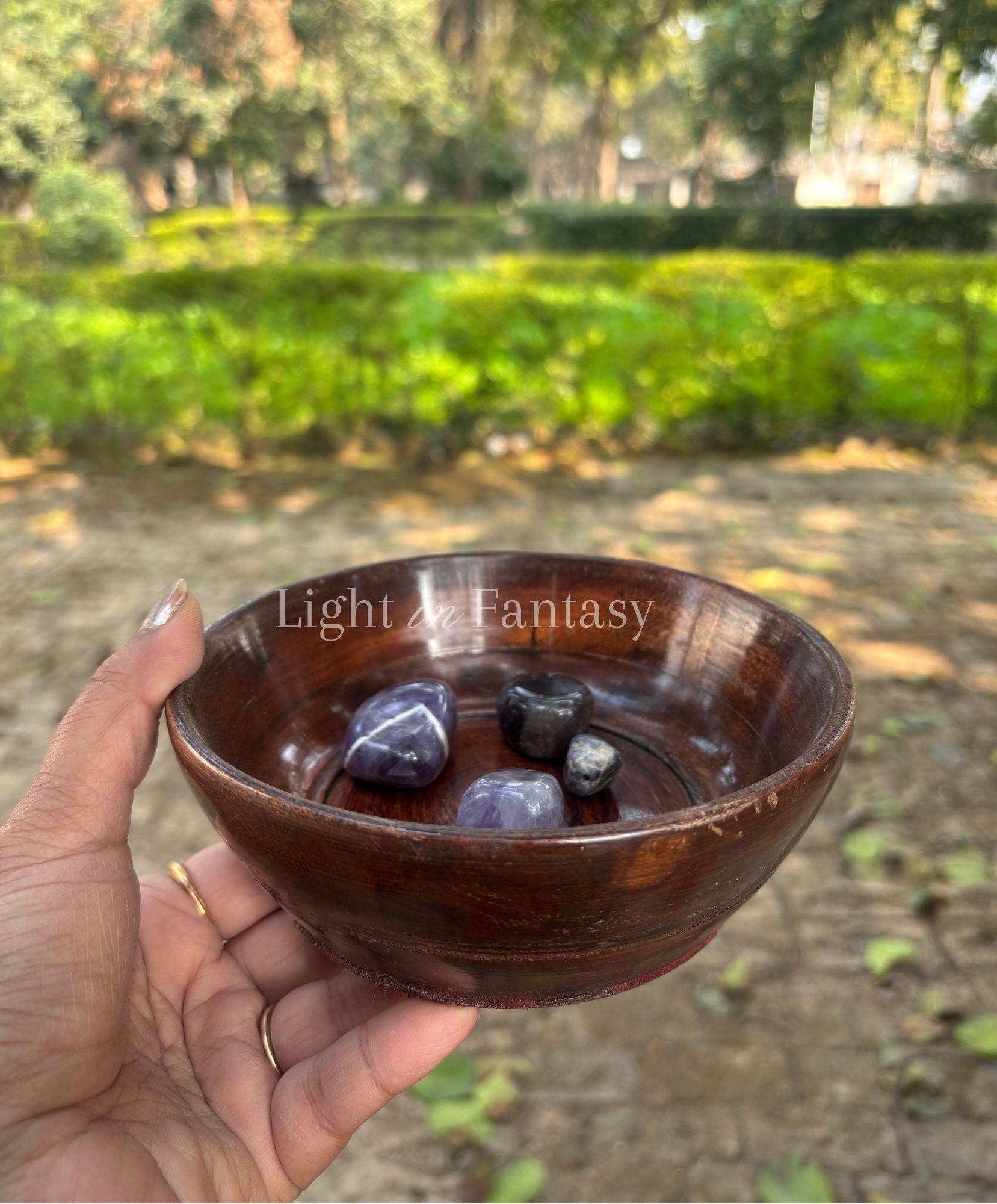 Sacred Wooden Bowl – Size L