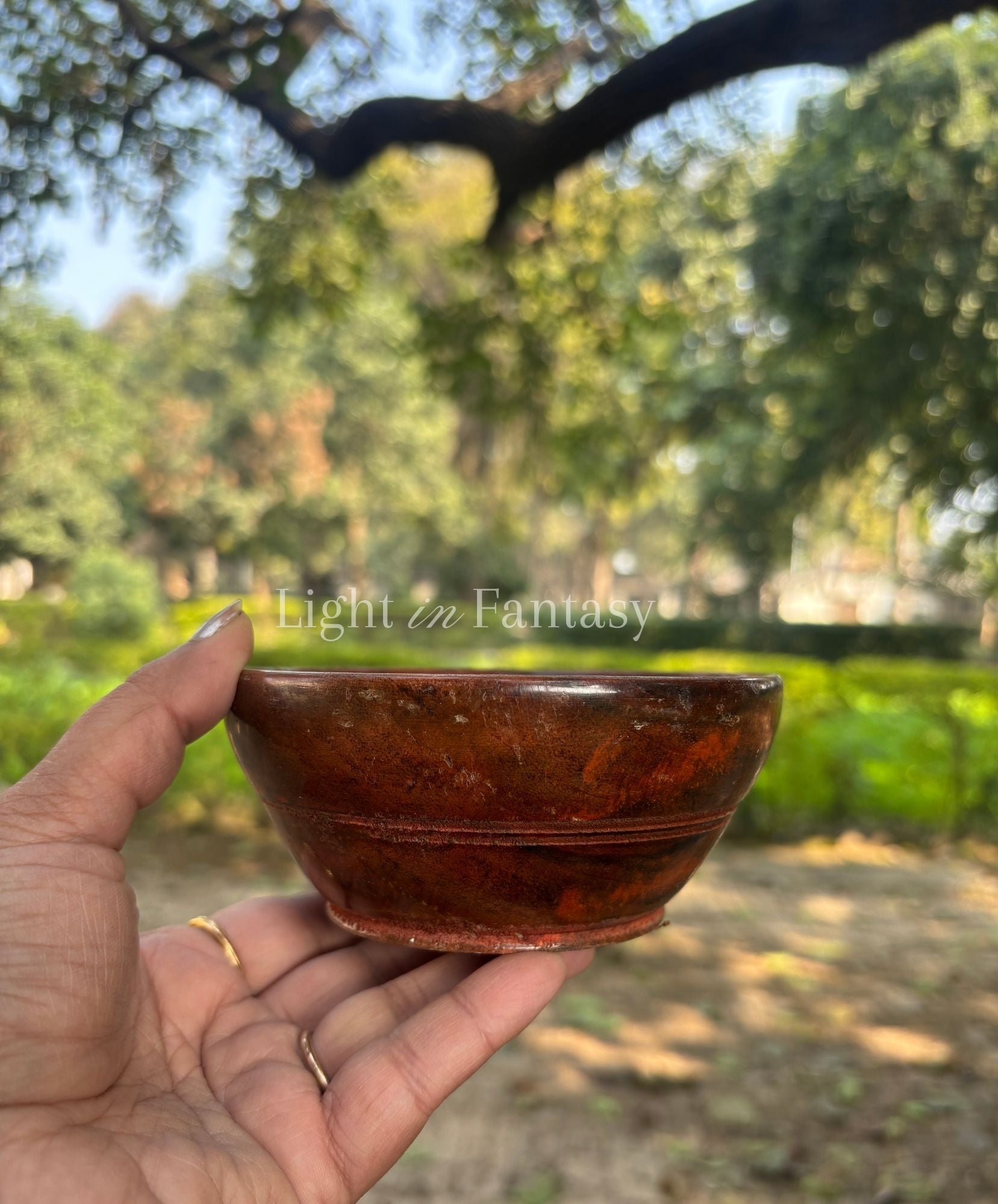 Sacred Wooden Bowl – Size M