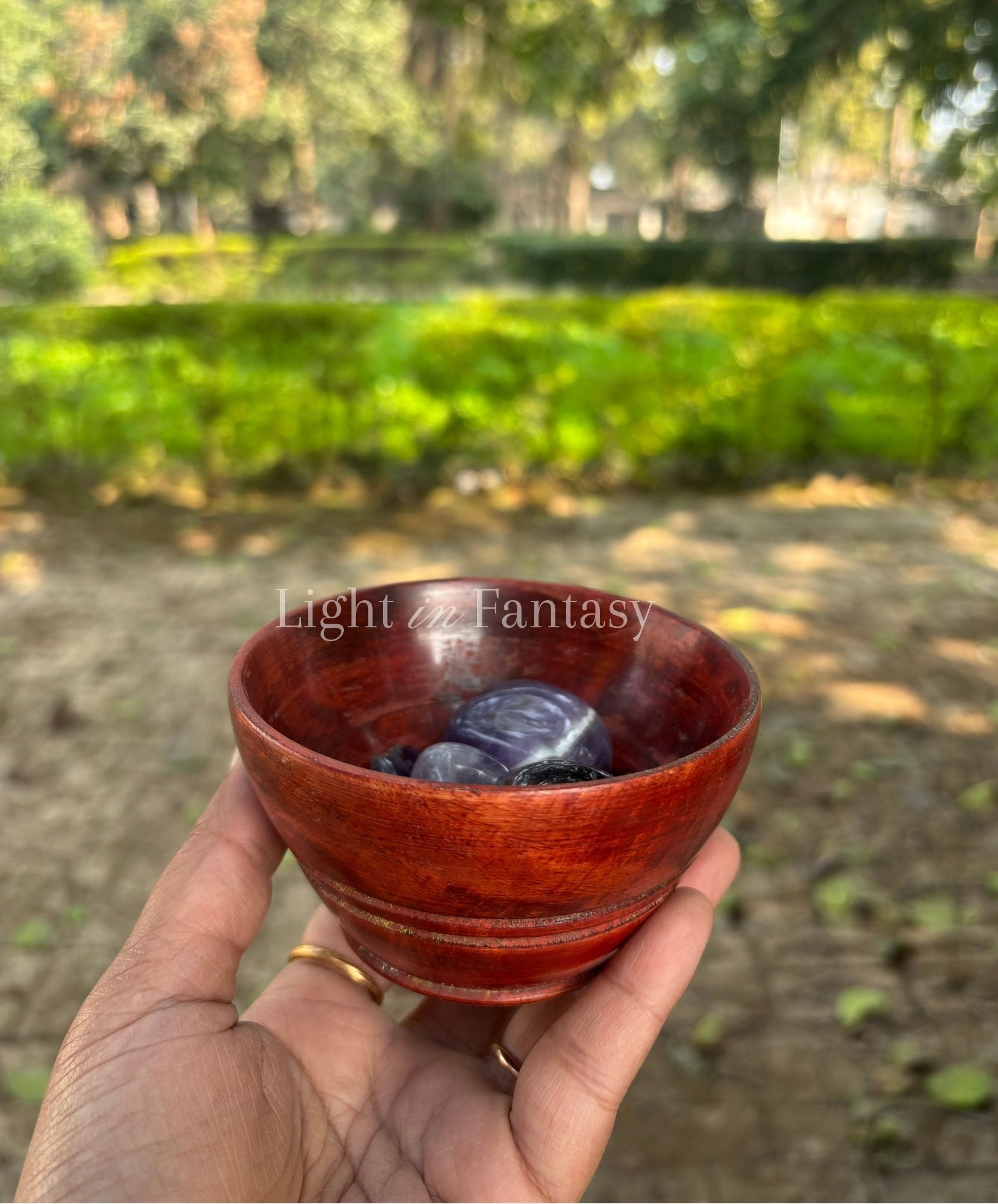 Sacred Wooden Bowl – Size S