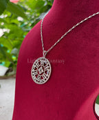 Eternal Circle Pendant I  925 Silver