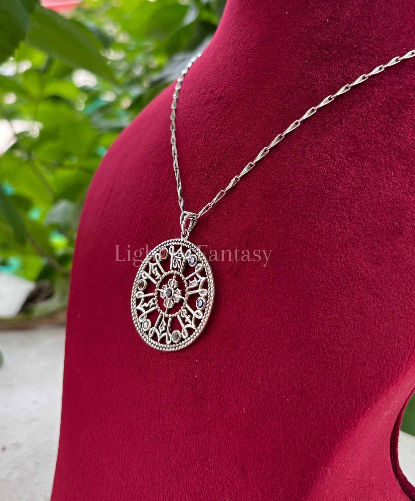 Eternal Circle Pendant I  925 Silver