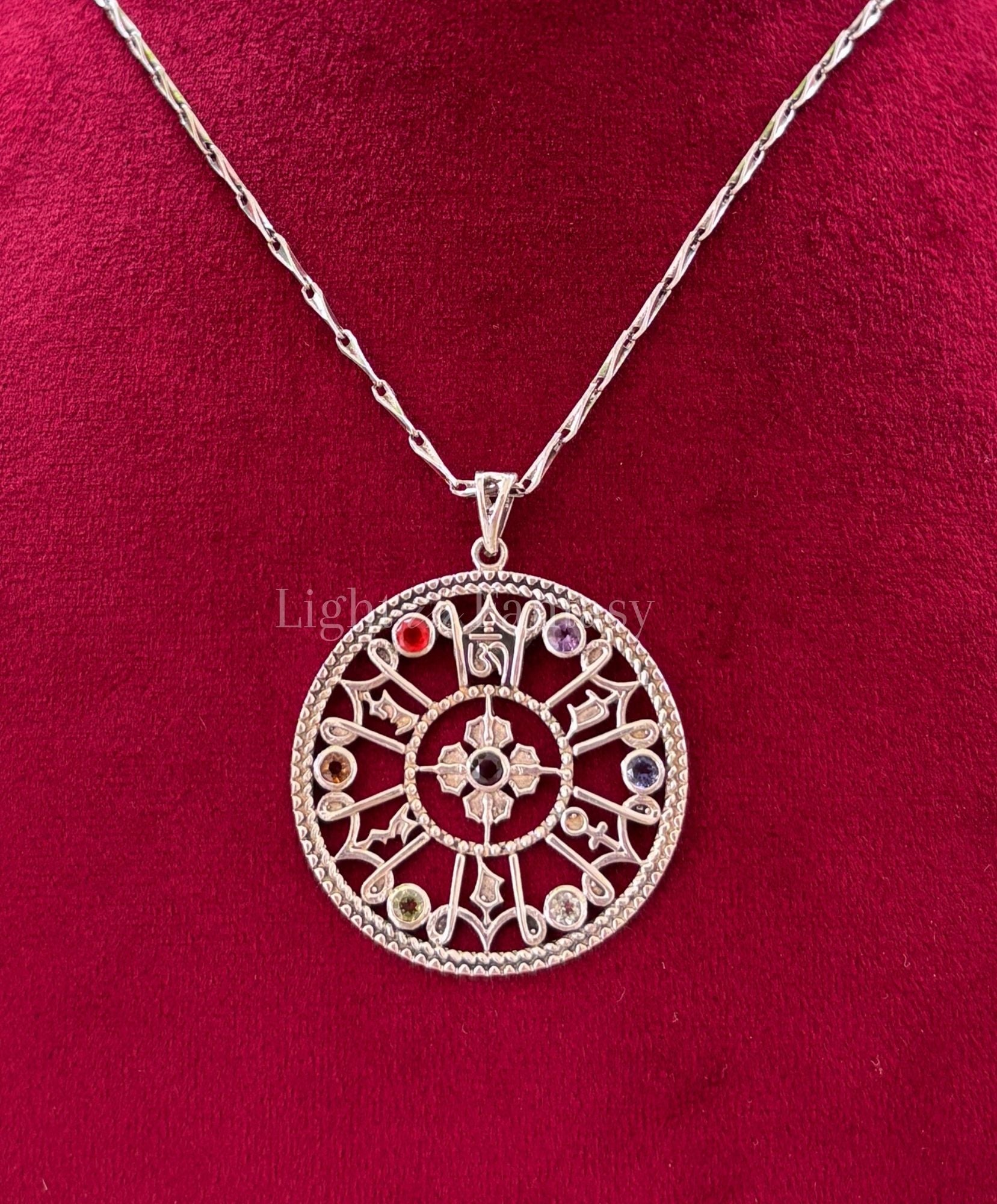 Eternal Circle Pendant I  925 Silver