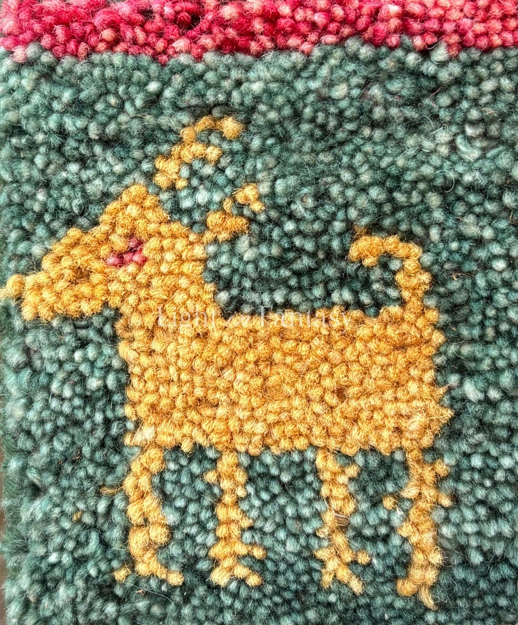 The Winter Stag- Yellow