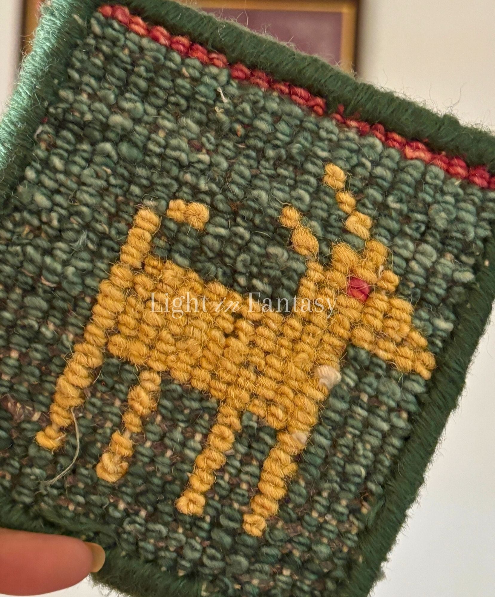 The Winter Stag- Yellow