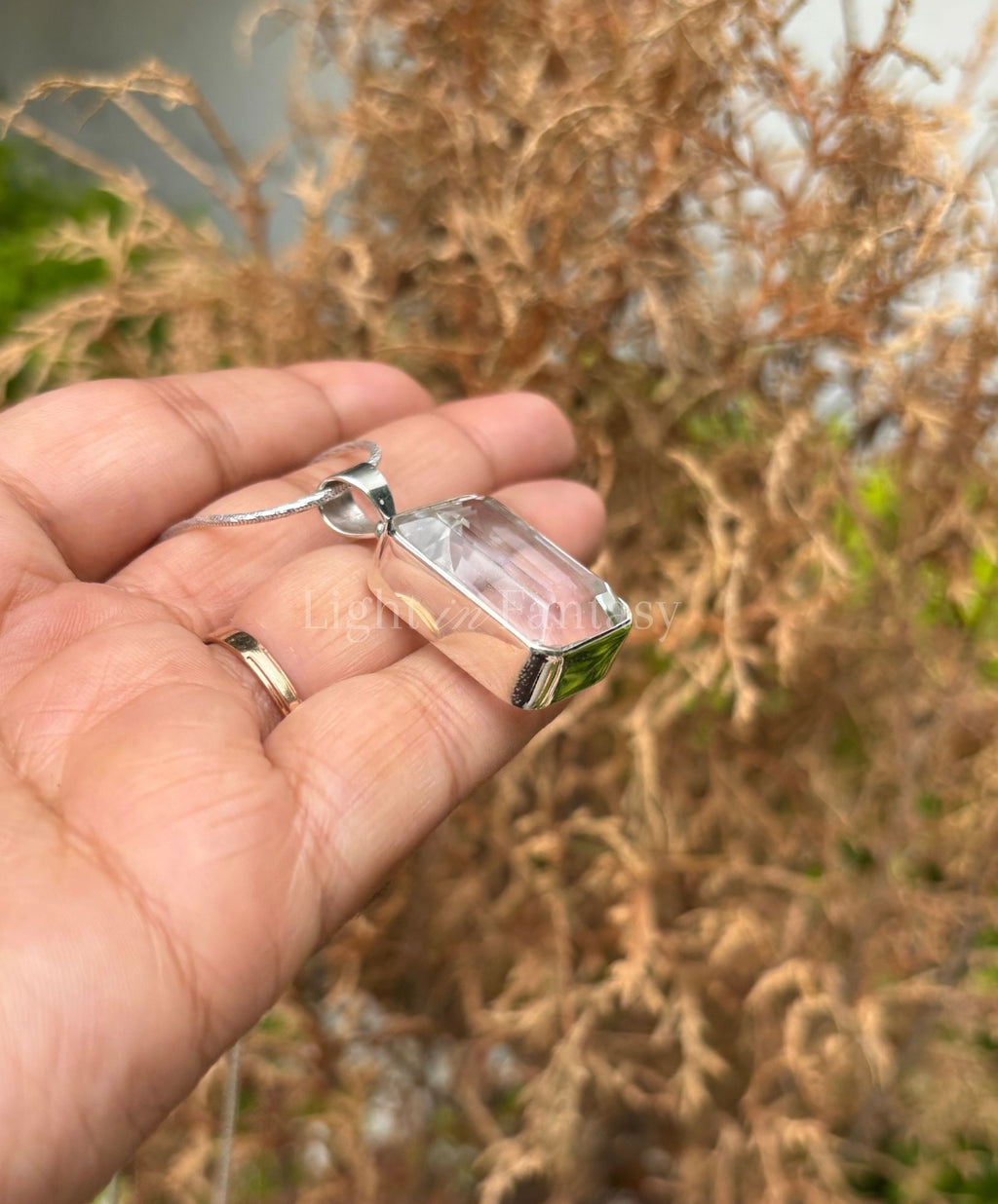 ZENITH Jr -Clear Quartz Pendant