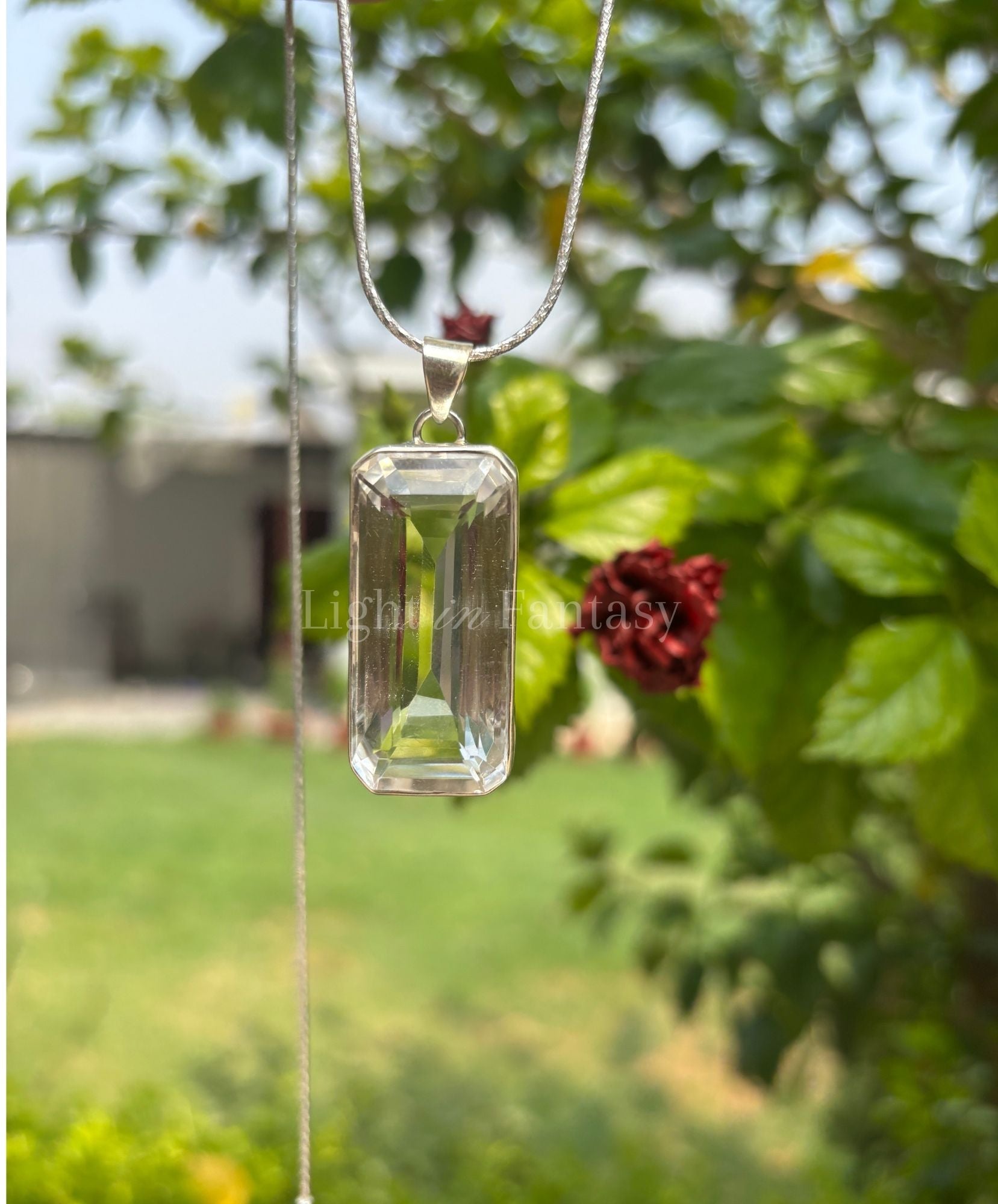 ZENITH-Clear Quartz Pendant