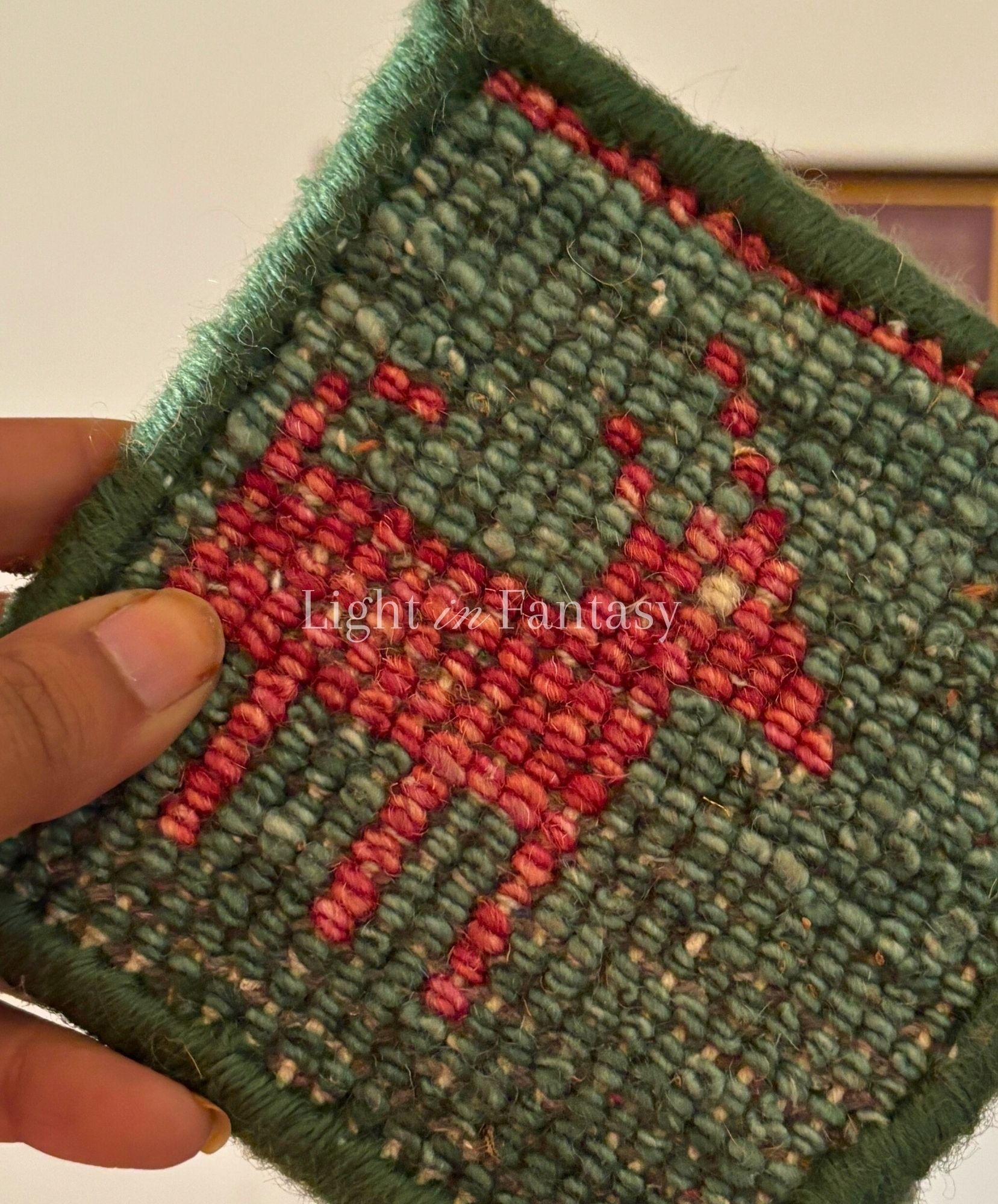 The Winter Stag- Red