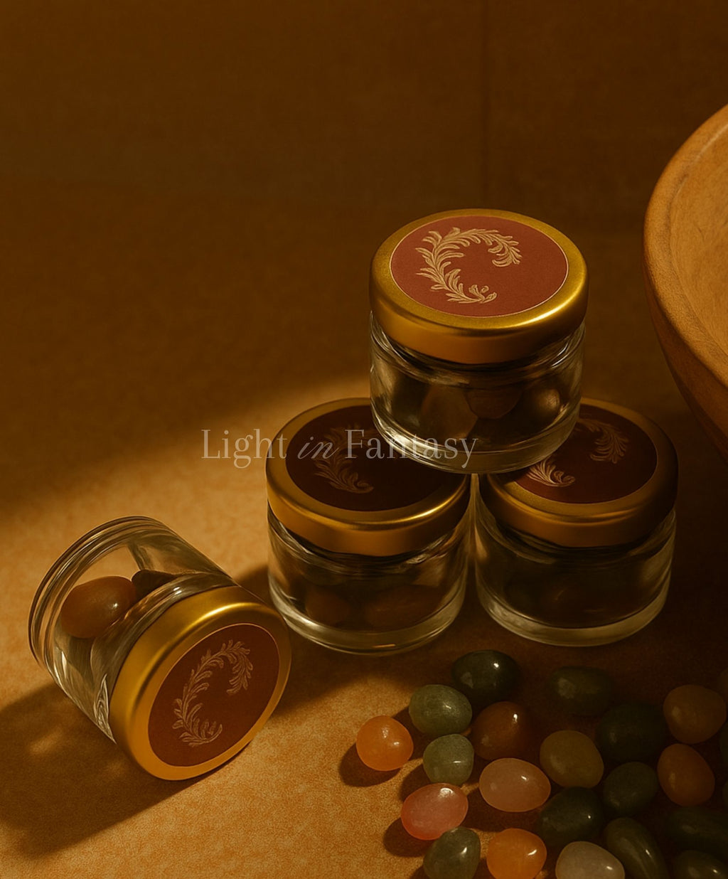 Crystal Jar for Grounding-S