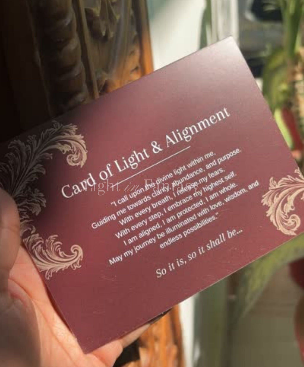 Card of Light & Alignment