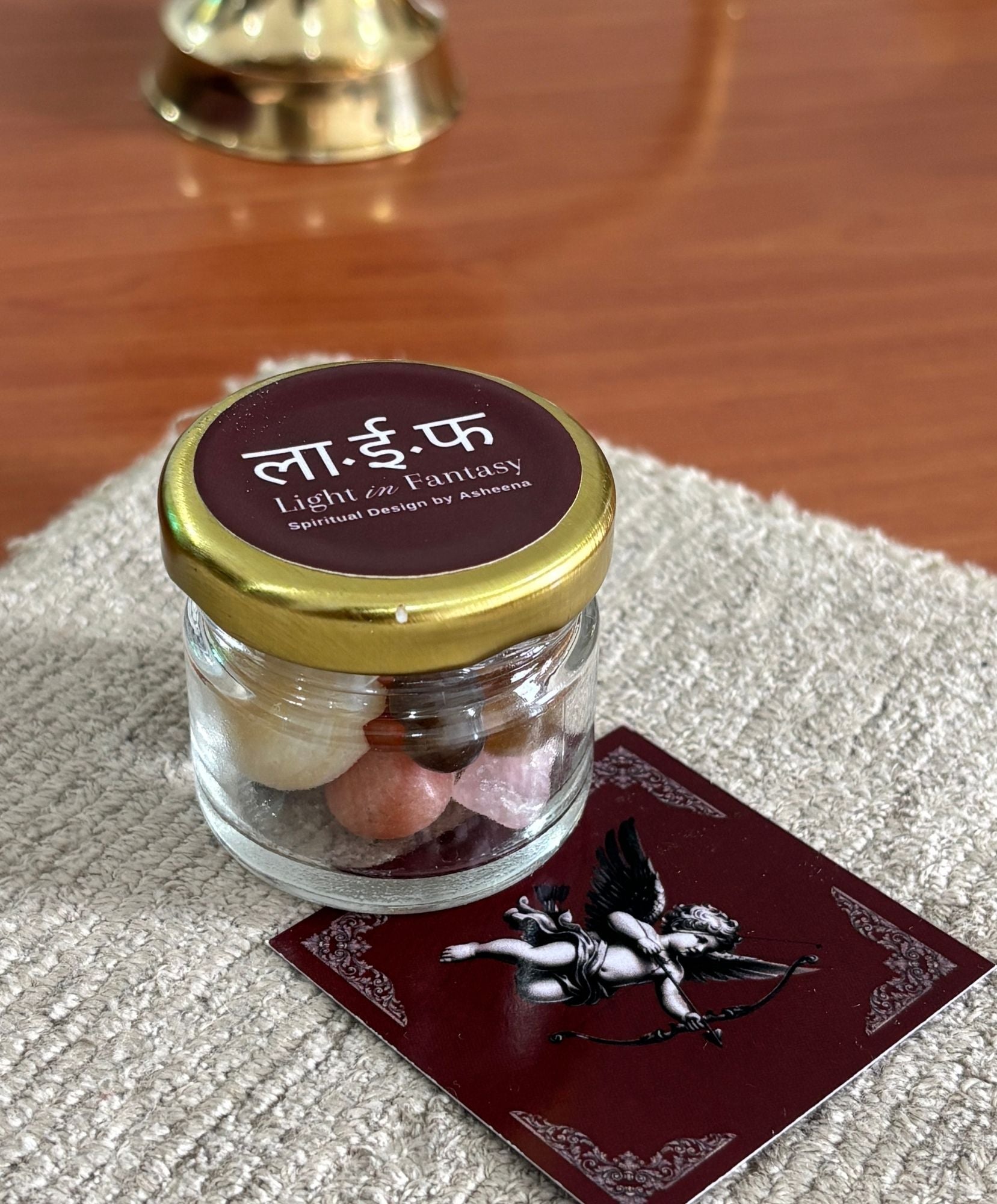 Crystal Jar for Grounding-S